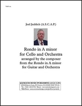 Rondo in A minor for Cello and Orchestra Orchestra sheet music cover